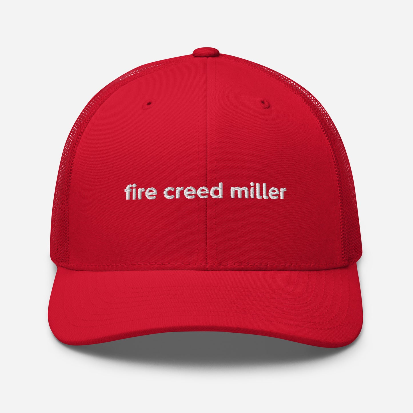 "Fire Creed Miller" Trucker Cap